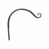 Style Selections Black Iron Curved Plant Hook - 12-in -Style Selections 149963 01558015 001