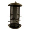 Style Selections 18-in Brown Tube Bird Feeder